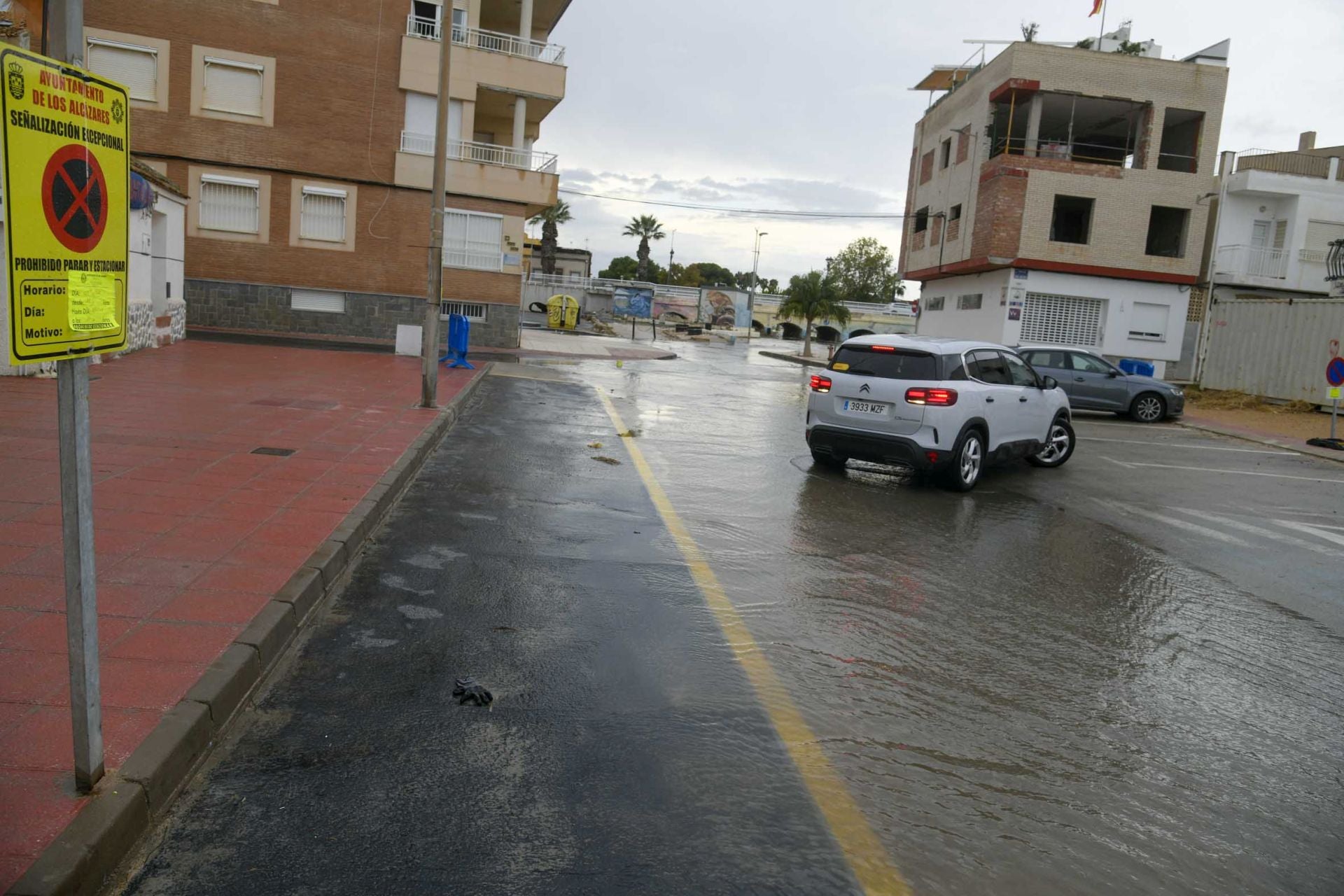 Las imágenes de la tormenta y la lluvia por la dana &#039;Alice&#039; este jueves en la Región de Murcia