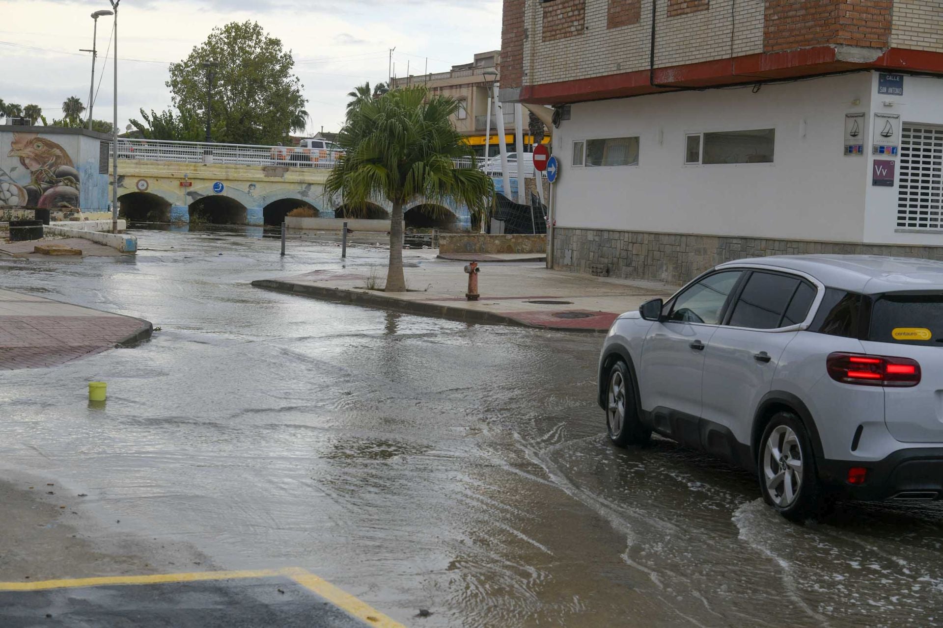 Las imágenes de la tormenta y la lluvia por la dana &#039;Alice&#039; este jueves en la Región de Murcia