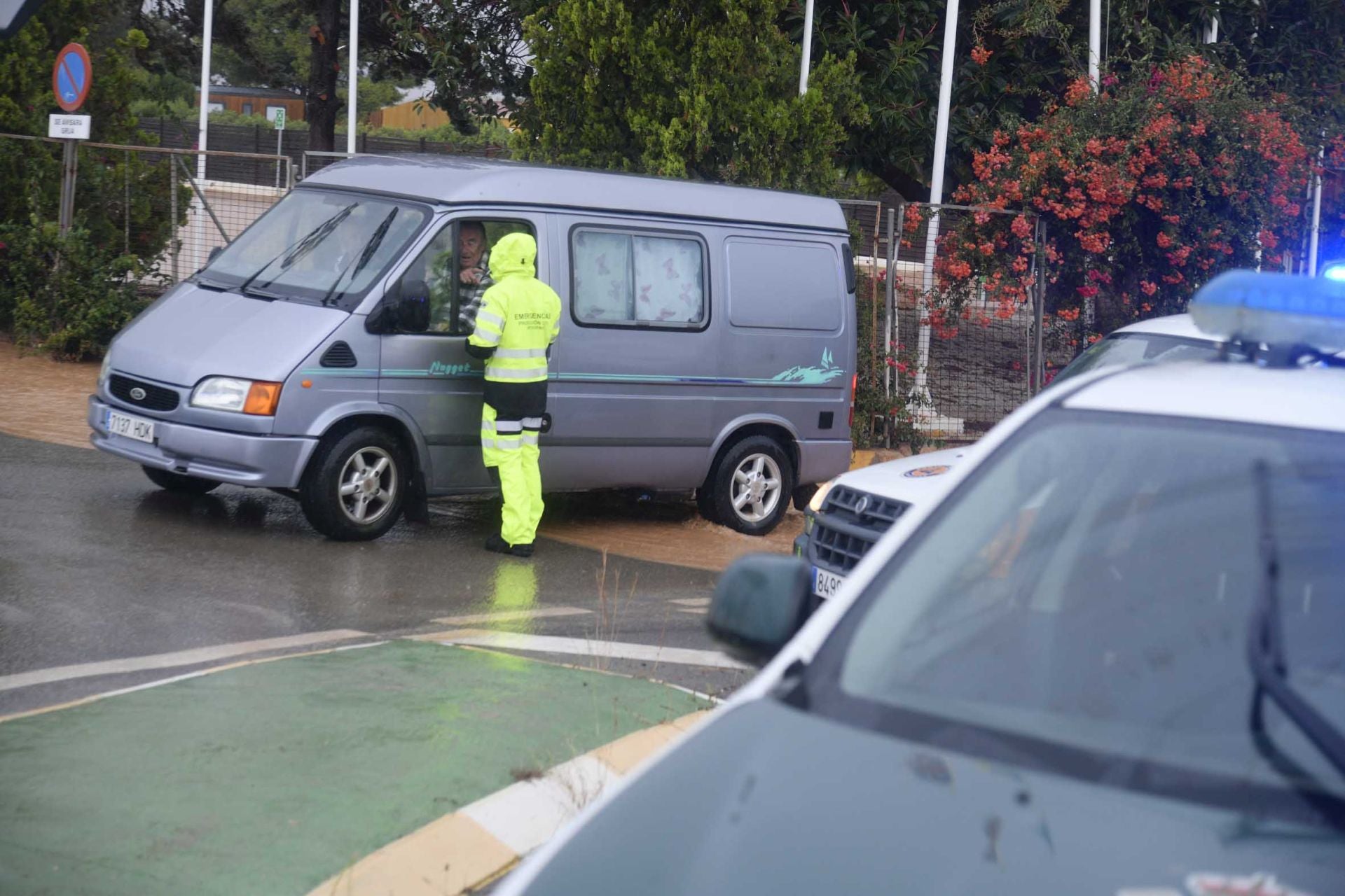 En imágenes, los efectos de la dana en Cartagena