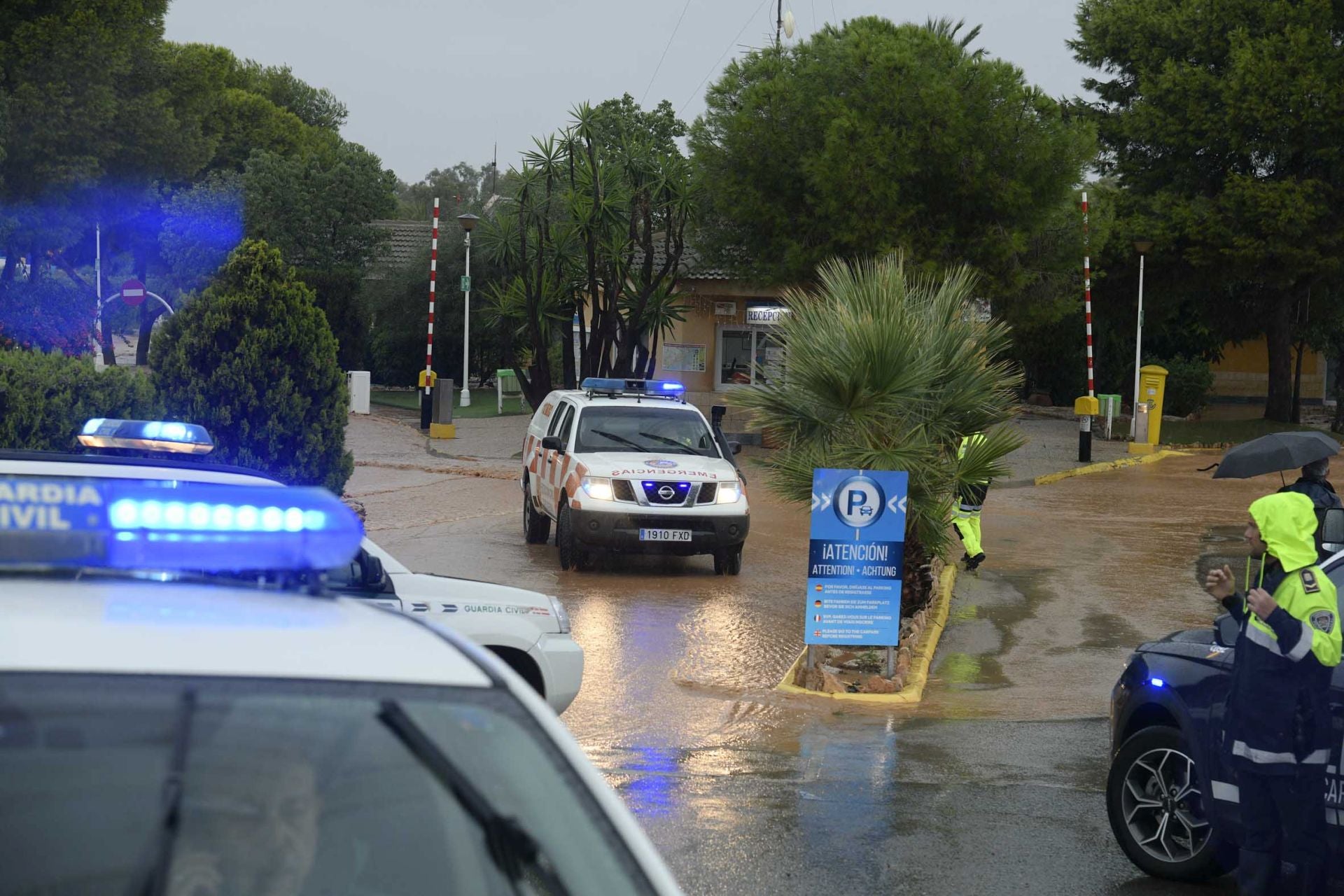 En imágenes, los efectos de la dana en Cartagena