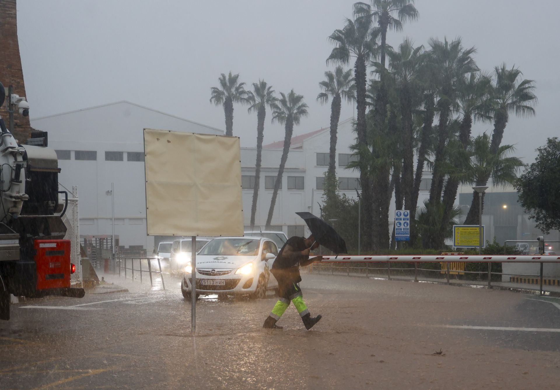 En imágenes, los efectos de la dana en Cartagena