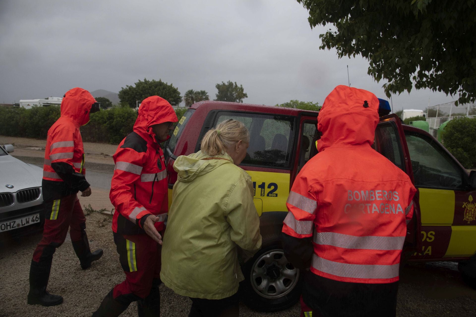 En imágenes, los efectos de la dana en Cartagena