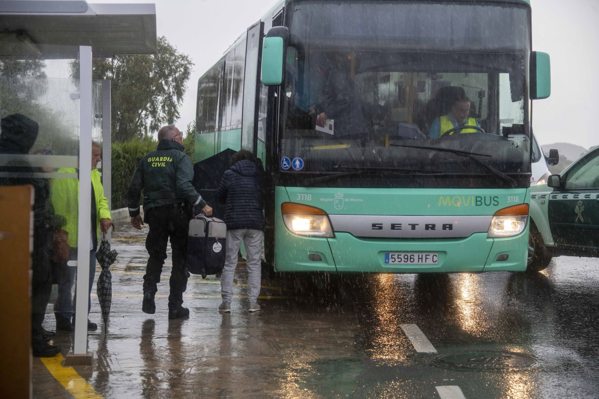 En imágenes, los efectos de la dana en Cartagena