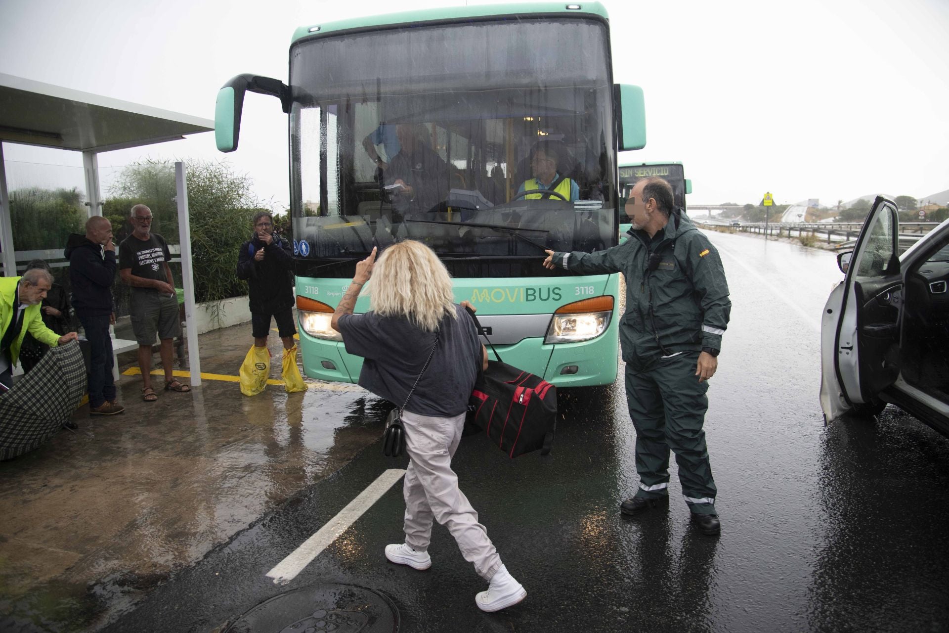 En imágenes, los efectos de la dana en Cartagena