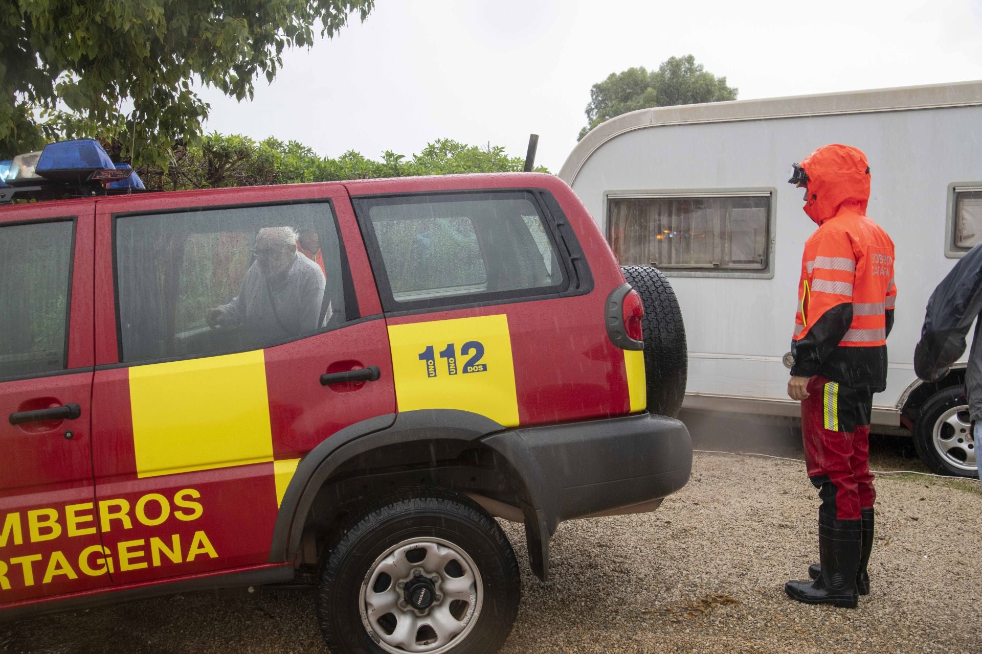 En imágenes, los efectos de la dana en Cartagena