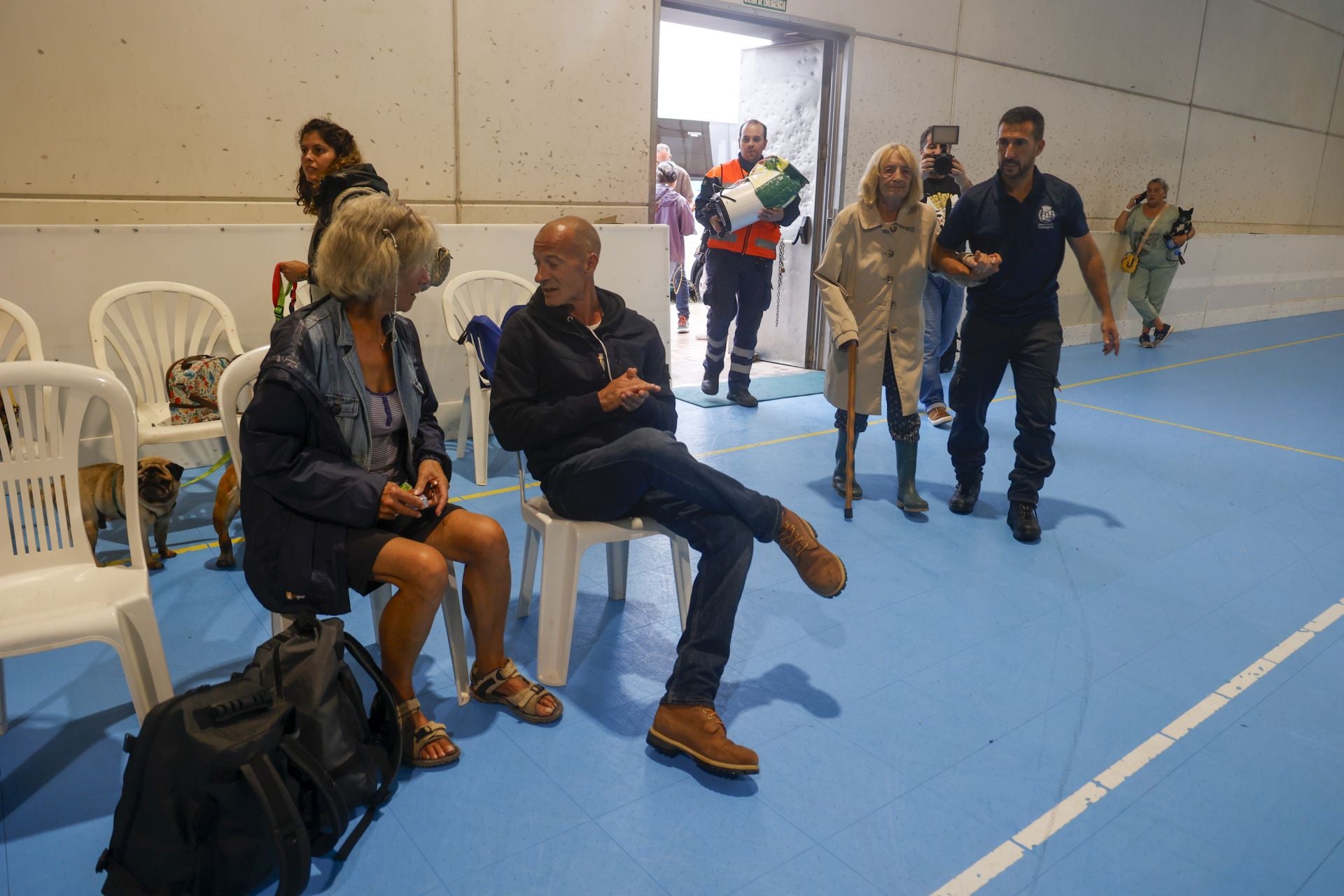 En imágenes, los efectos de la dana en Cartagena
