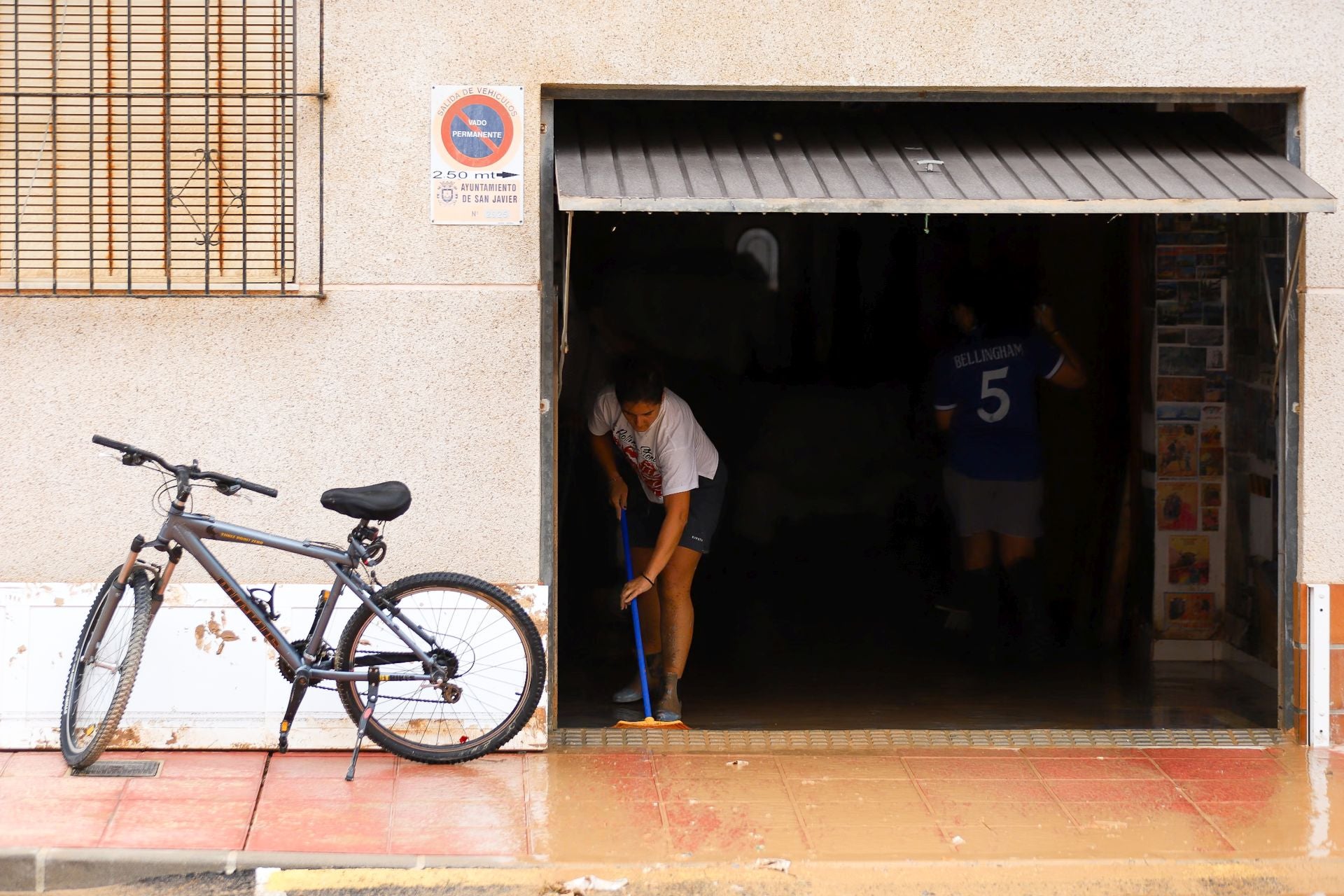Los efectos del temporal en San Javier, en imágenes