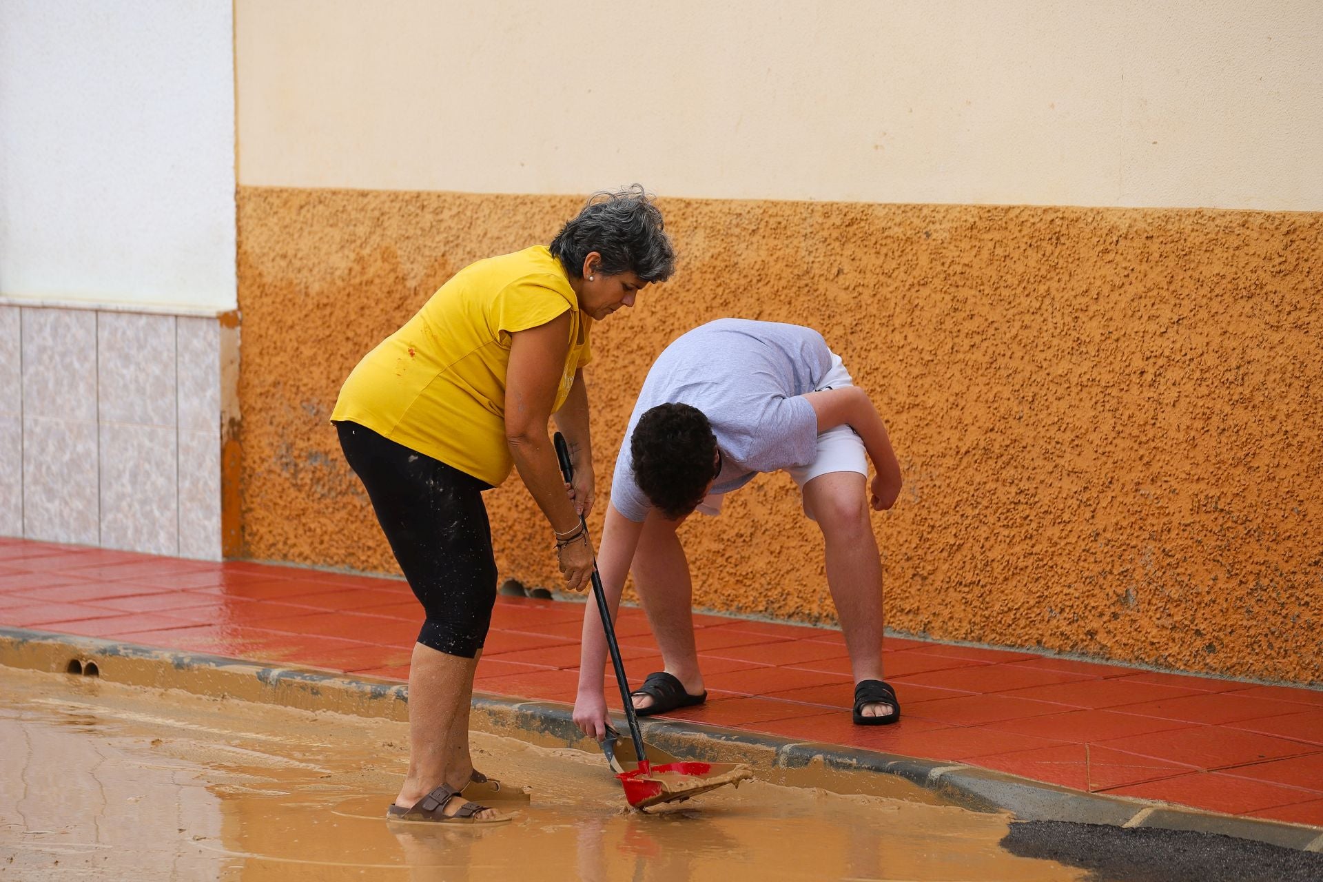 Los efectos del temporal en San Javier, en imágenes