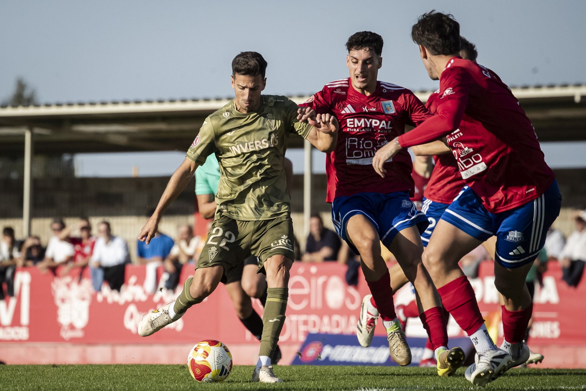 El Real Murcia entra en estado crítico en Tarazona, en imágenes