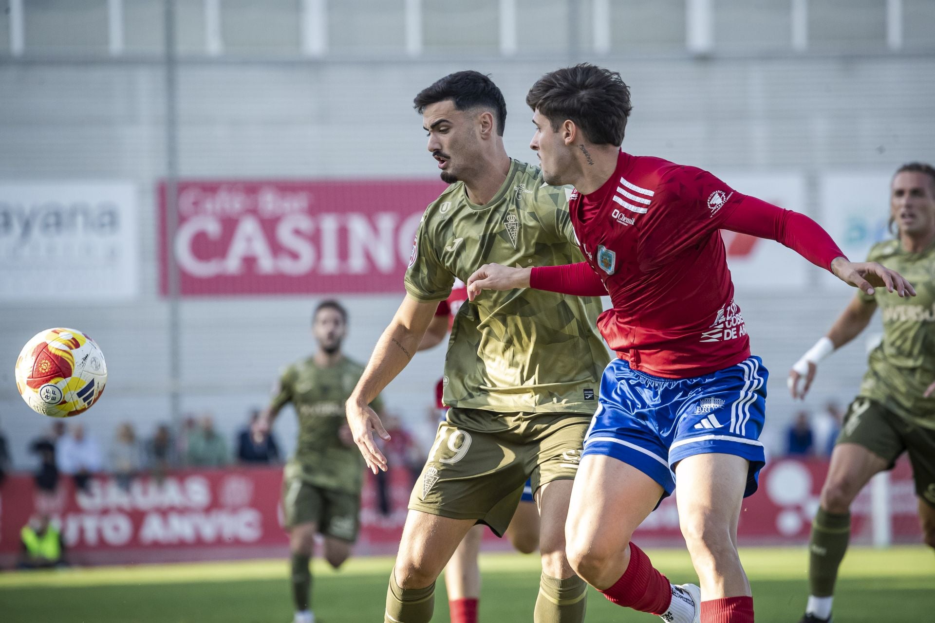 El Real Murcia entra en estado crítico en Tarazona, en imágenes