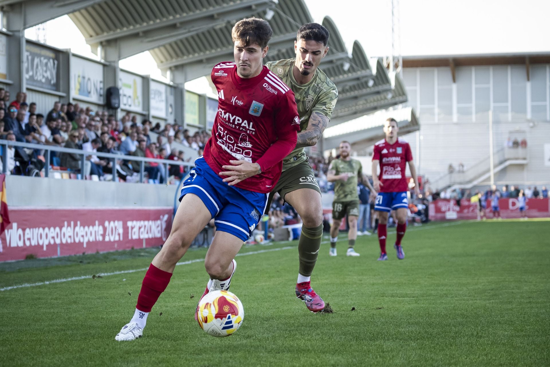 El Real Murcia entra en estado crítico en Tarazona, en imágenes