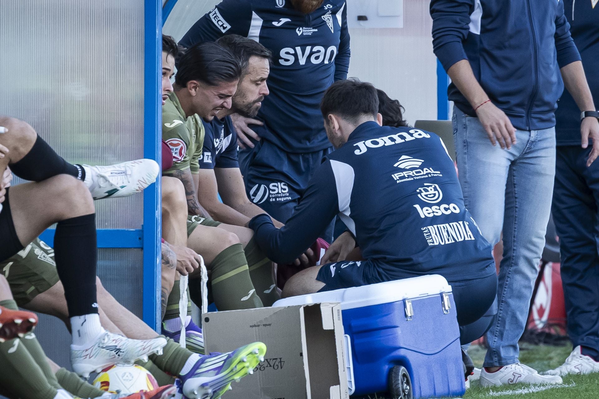 El Real Murcia entra en estado crítico en Tarazona, en imágenes