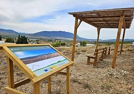 El nuevo mirador panorámico del Cerro de la Fuente, en Archivel.
