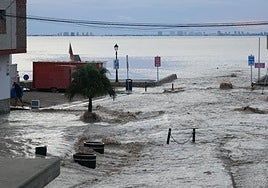 Los estragos de la dana 'Alice' en Los Alcázares, en imágenes