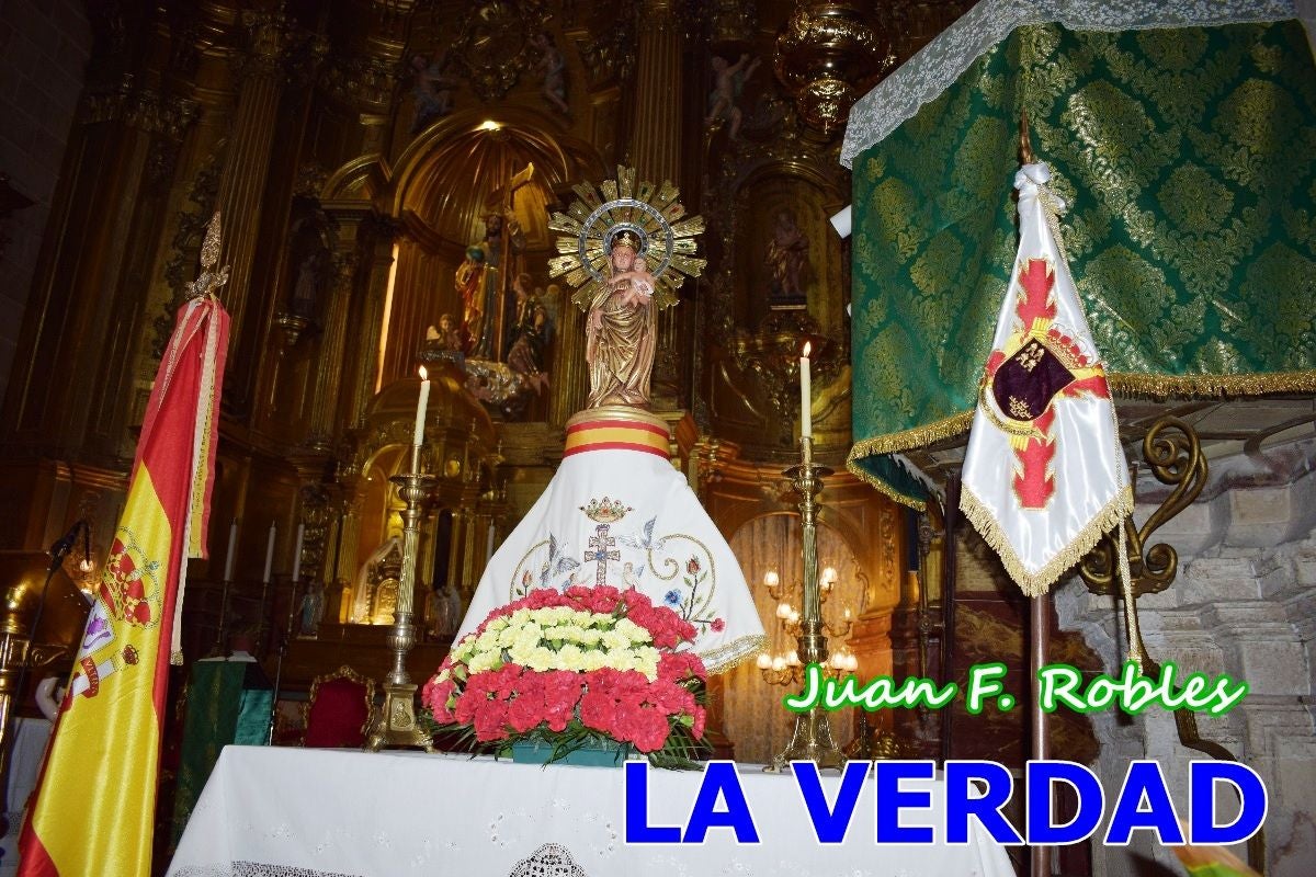 Imágenes de la celebración de la Virgen del Pilar en Caravaca de la Cruz