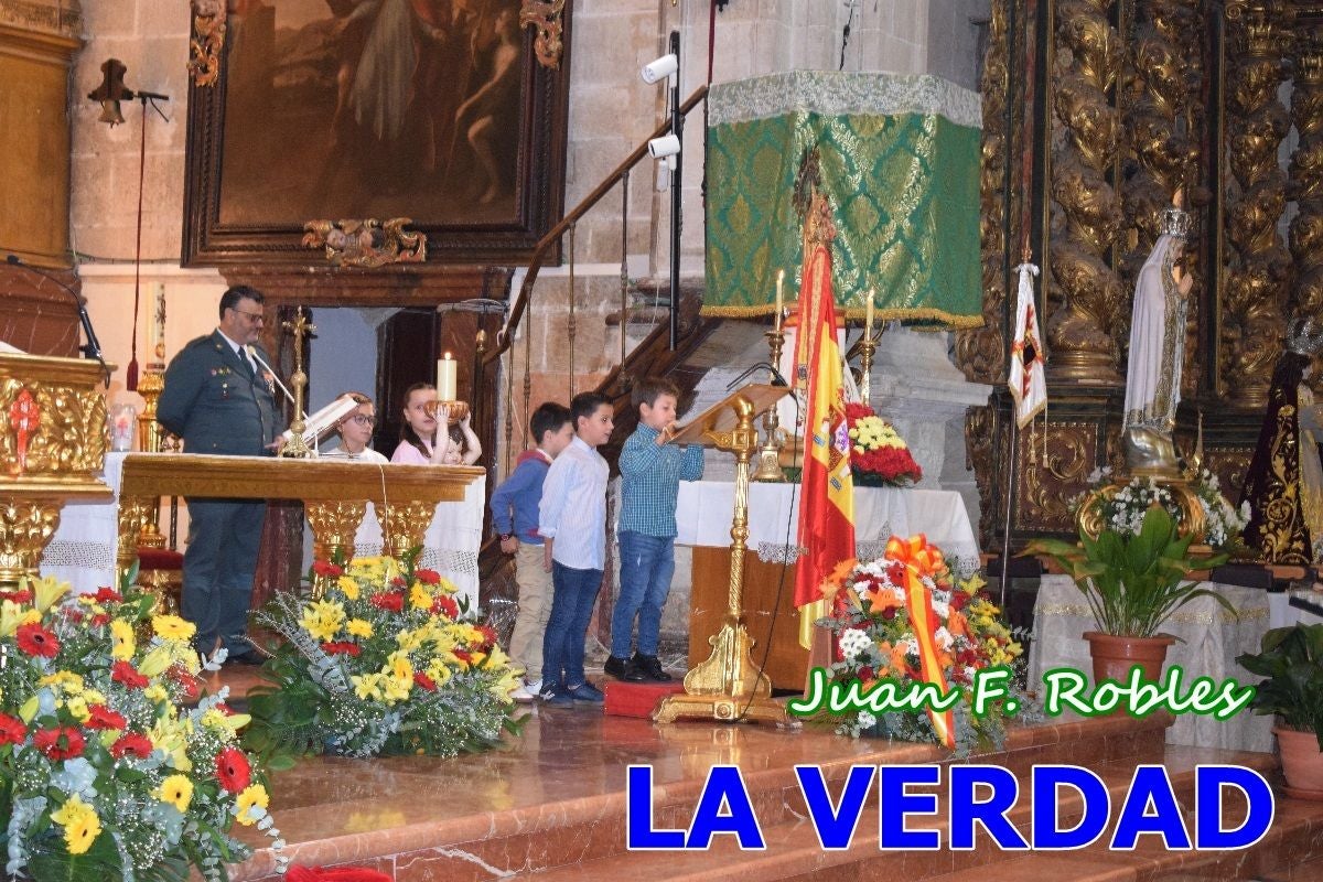 Imágenes de la celebración de la Virgen del Pilar en Caravaca de la Cruz