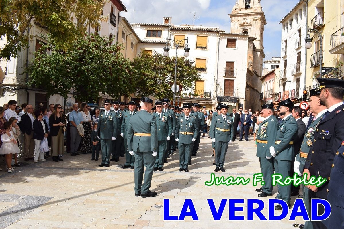 Imágenes de la celebración de la Virgen del Pilar en Caravaca de la Cruz