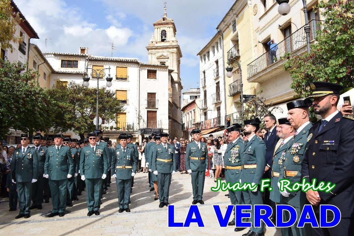 Imágenes de la celebración de la Virgen del Pilar en Caravaca de la Cruz