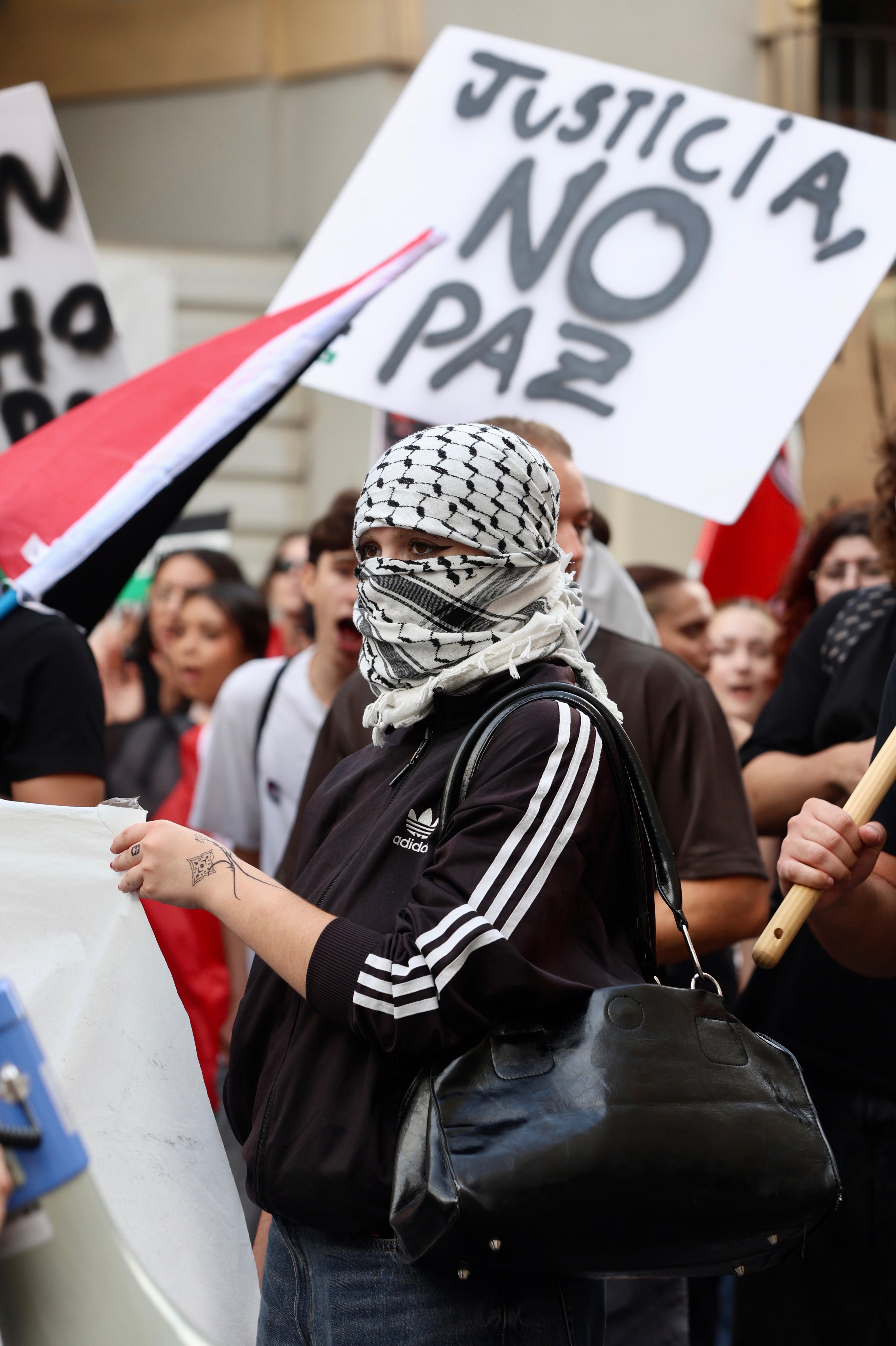 La movilización social por Palestina en Murcia, en imágenes