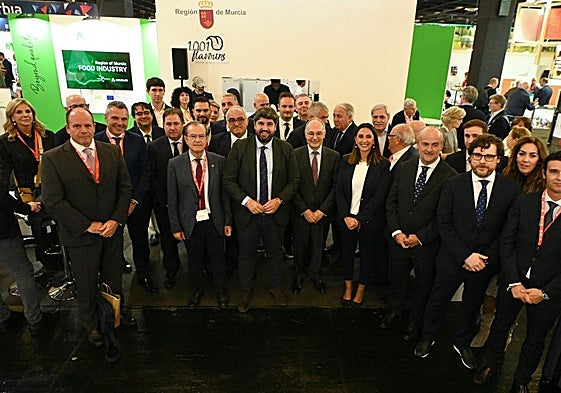Fernando López Miras, presidió la delegación de la Región de Murcia en Anuga.