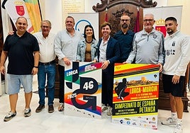 Presentación del Campeonato de España de Petanca.
