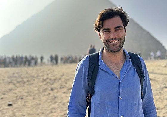 Pepe Pérez-Muelas en Egipto.