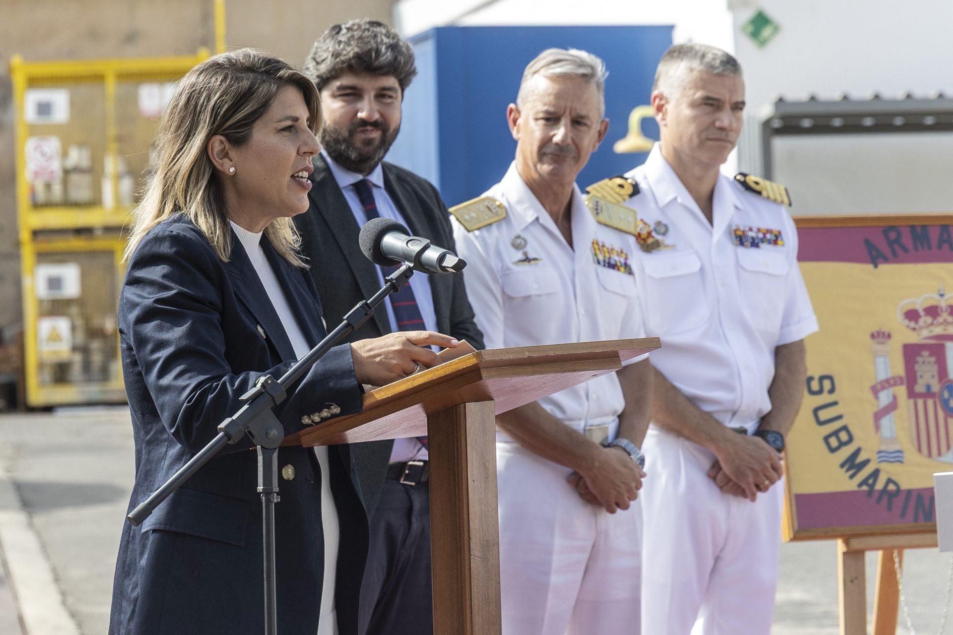El Ayuntamiento de Cartagena asume la titularidad del submarino &#039;Tonina&#039;, en imágenes