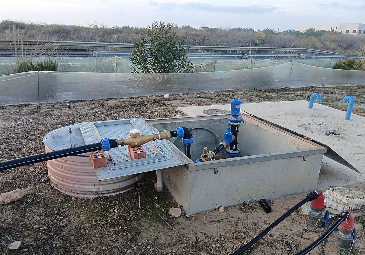 Conexión habilitada este viernes entre el suministro de la desaladora y la red municipal de Torre Pacheco.