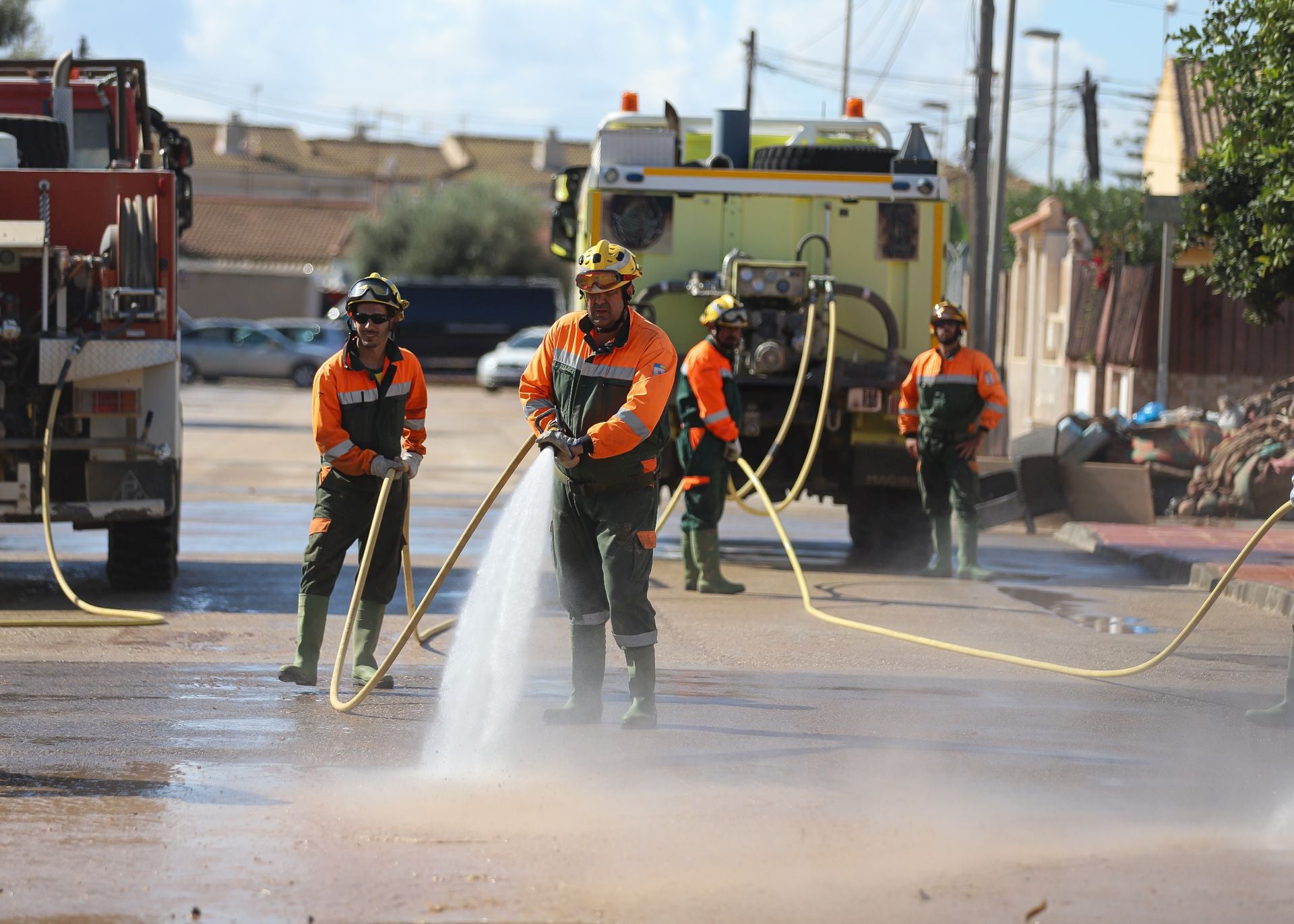 En imágenes, así están los municipios del Mar Menor una semana después de la dana