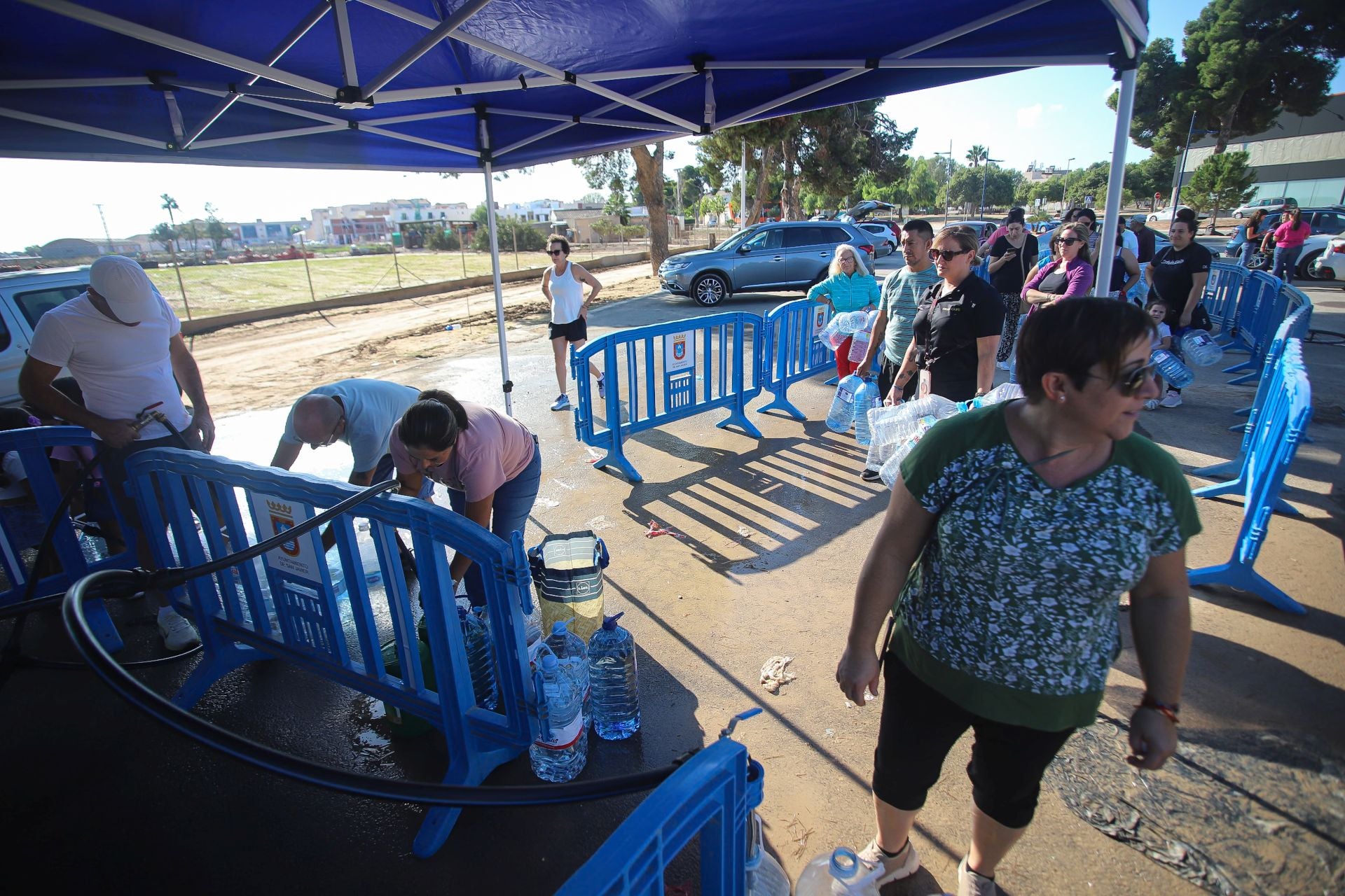 En imágenes, así están los municipios del Mar Menor una semana después de la dana