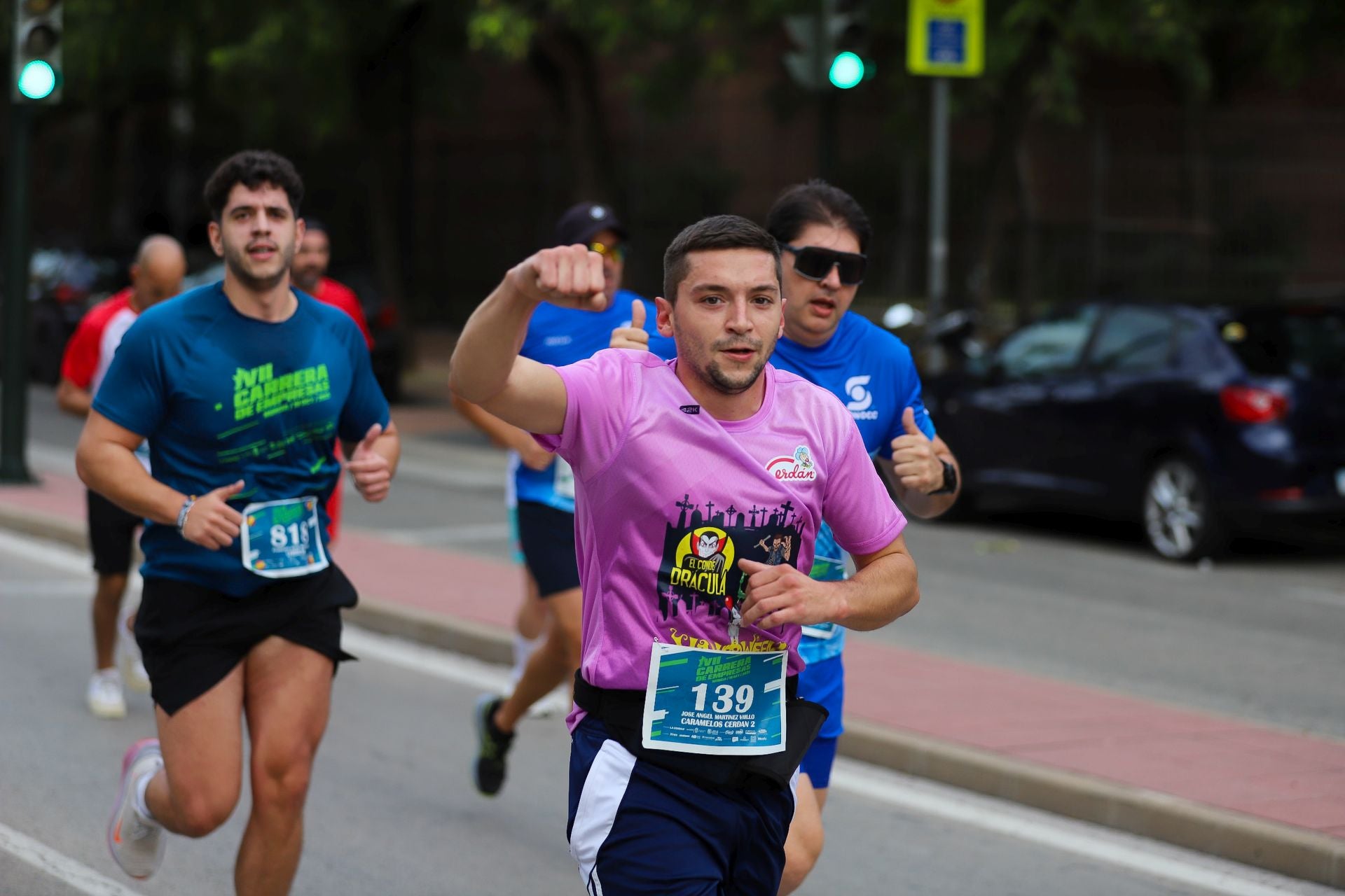 En imágenes, la VII Carrera de Empresas en Murcia