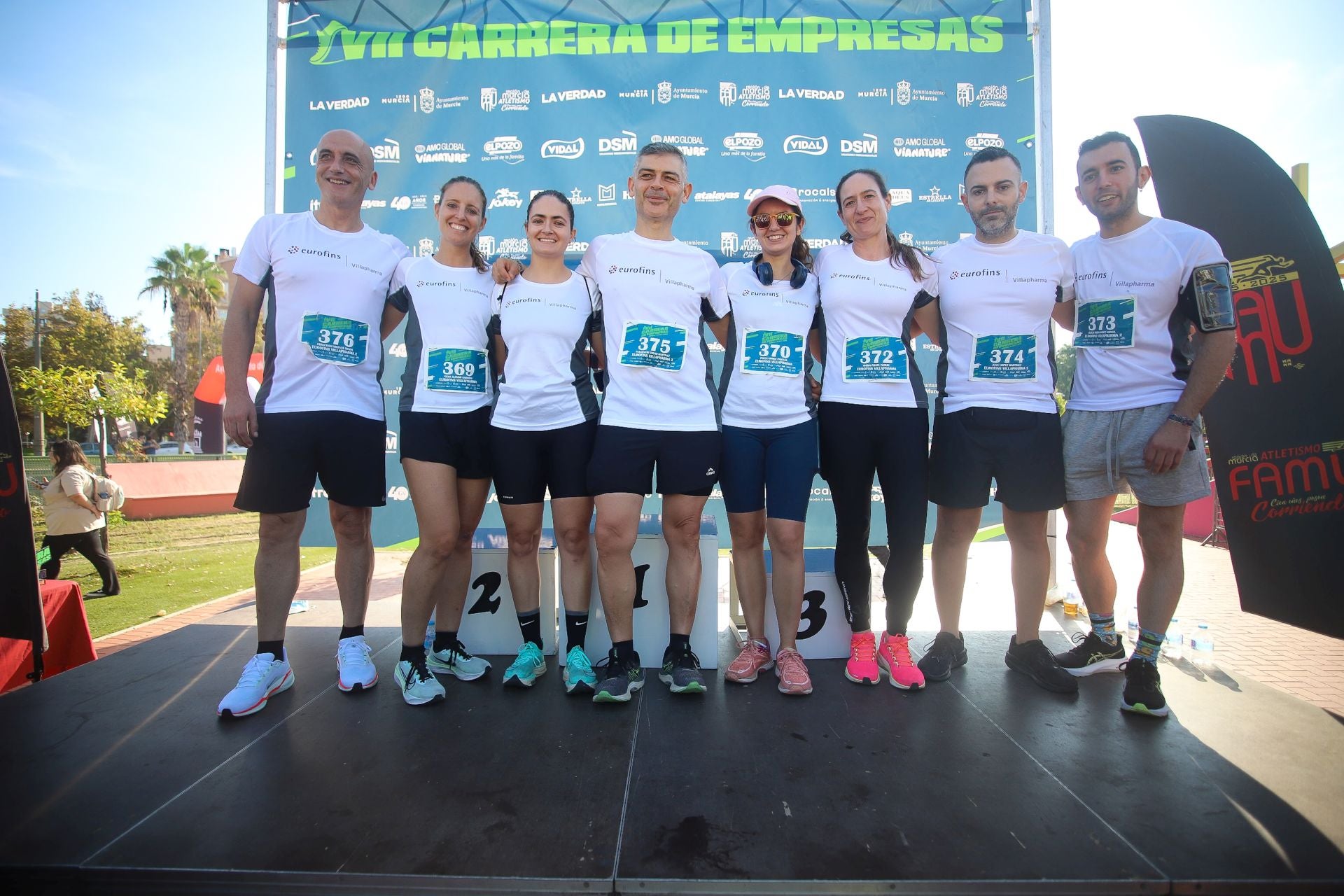 En imágenes, la VII Carrera de Empresas en Murcia