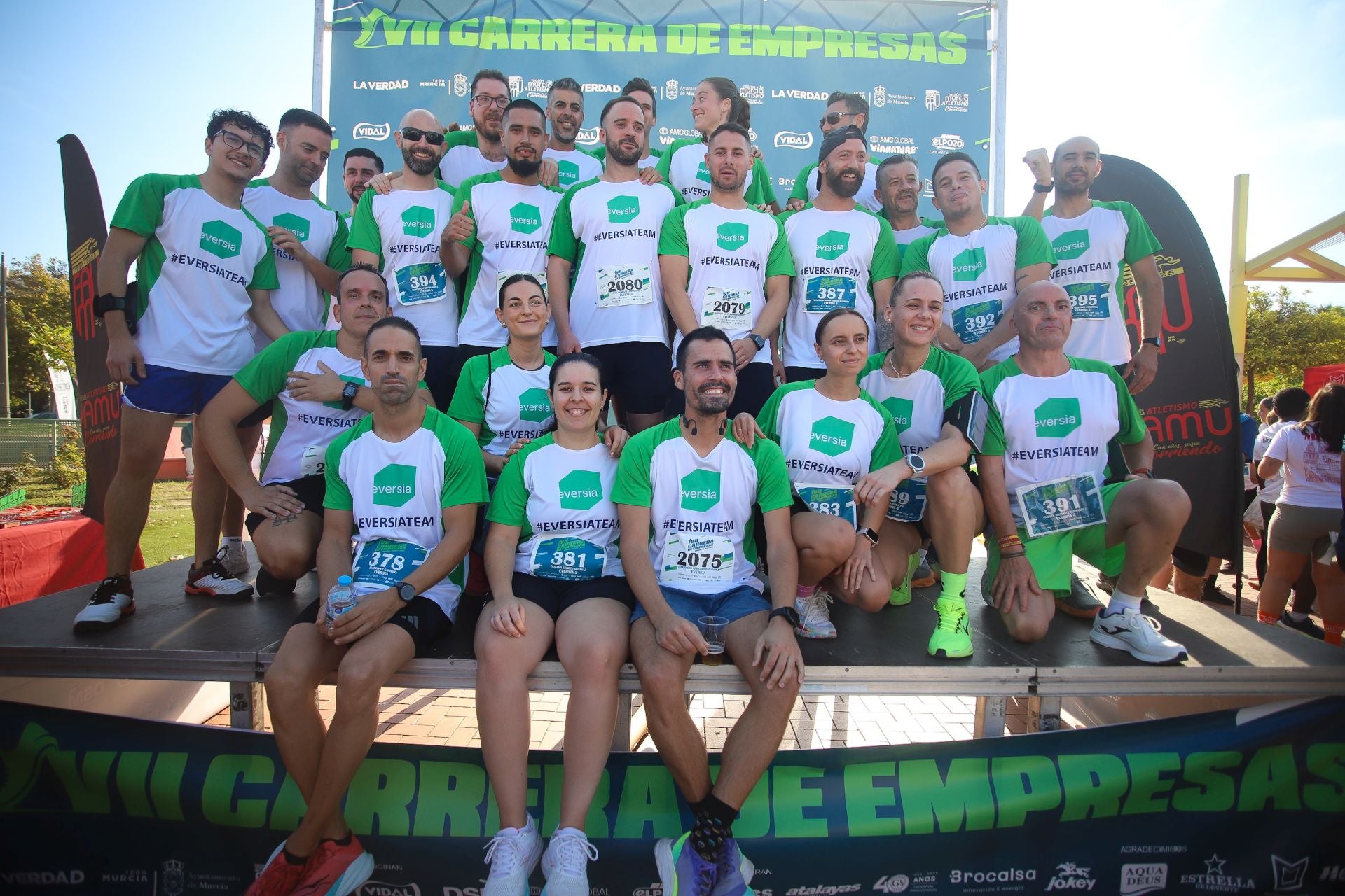 En imágenes, la VII Carrera de Empresas en Murcia