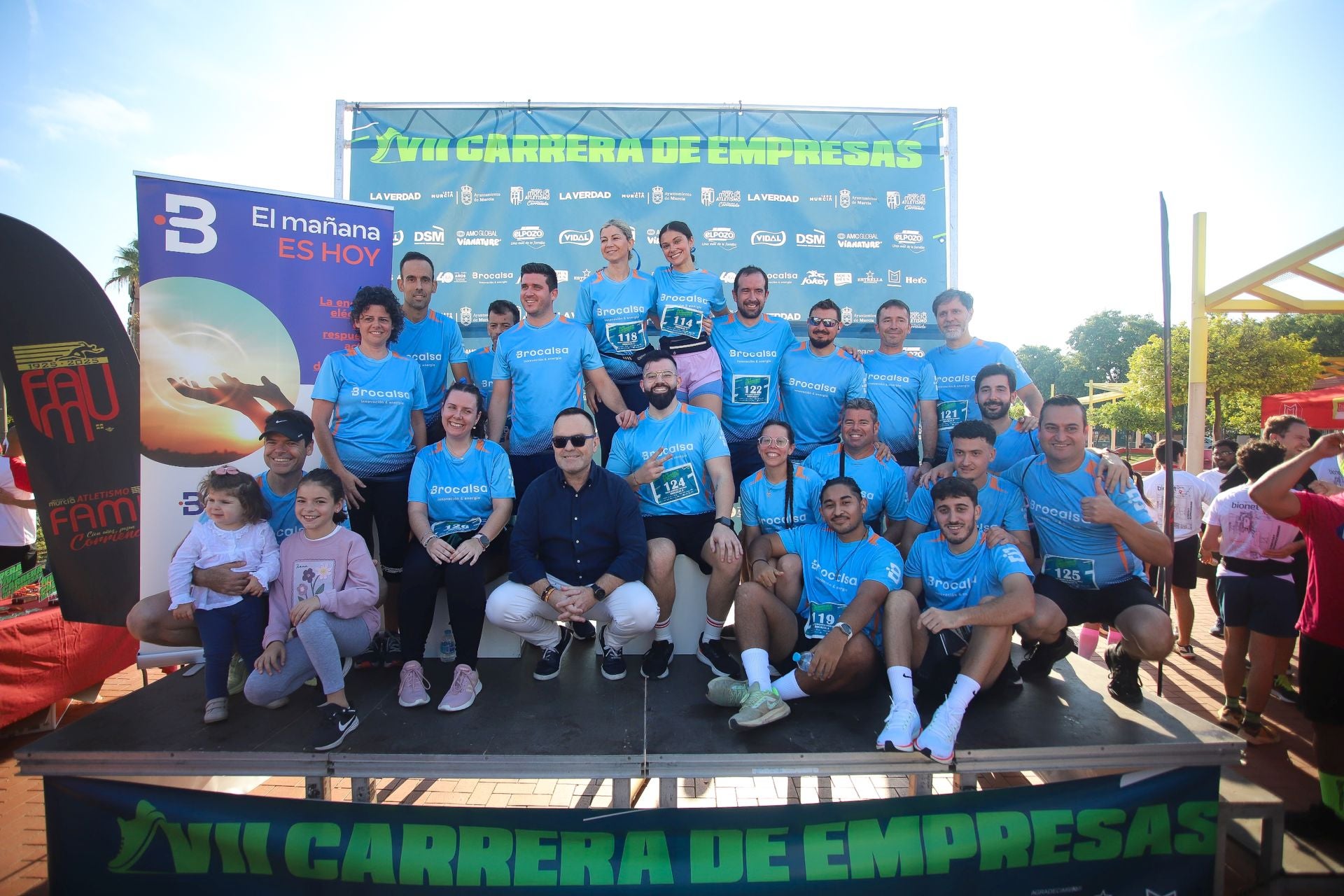 En imágenes, la VII Carrera de Empresas en Murcia