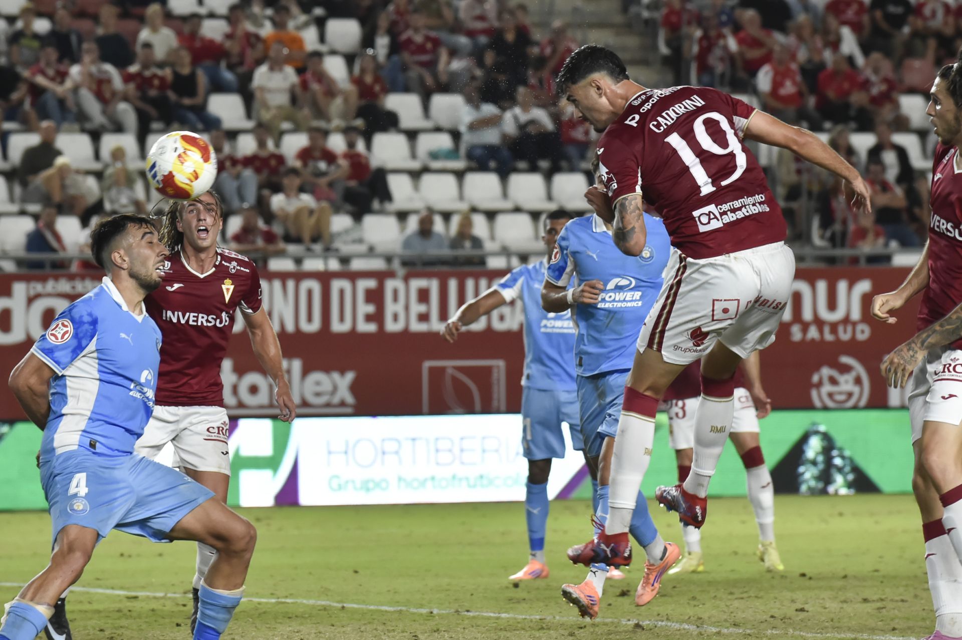 El Real Murcia se estrella ante el Ibiza, en imágenes