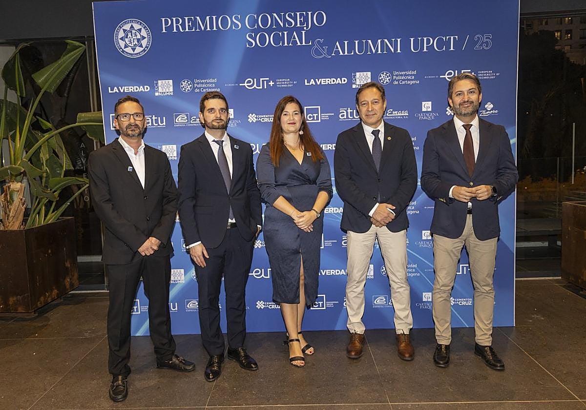 Fernando García, Ignacio Cifuentes, Ana Salmerón, Marcos Mateos y Miguel Ángel Sola.