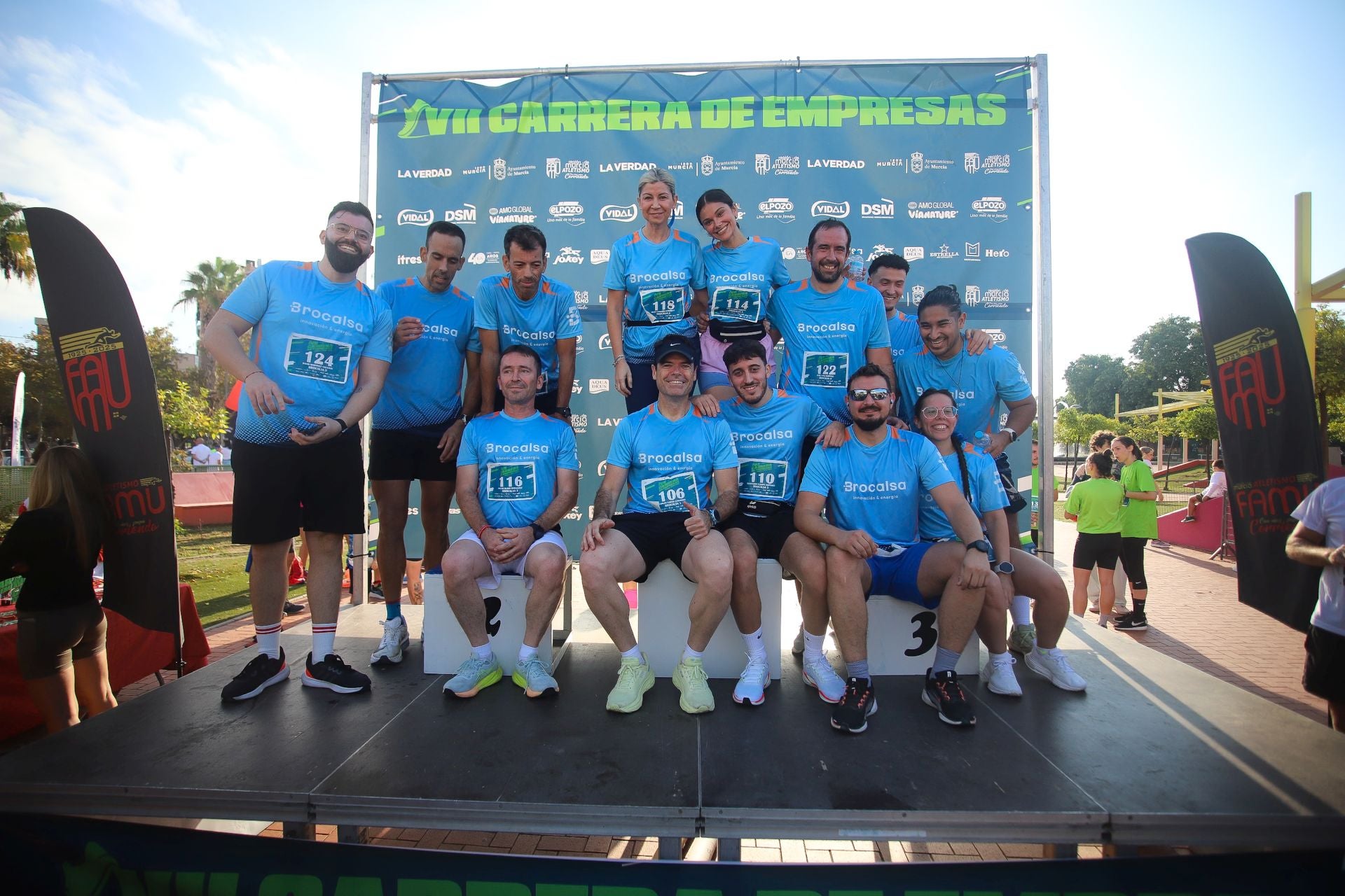 En imágenes, la VII Carrera de Empresas en Murcia