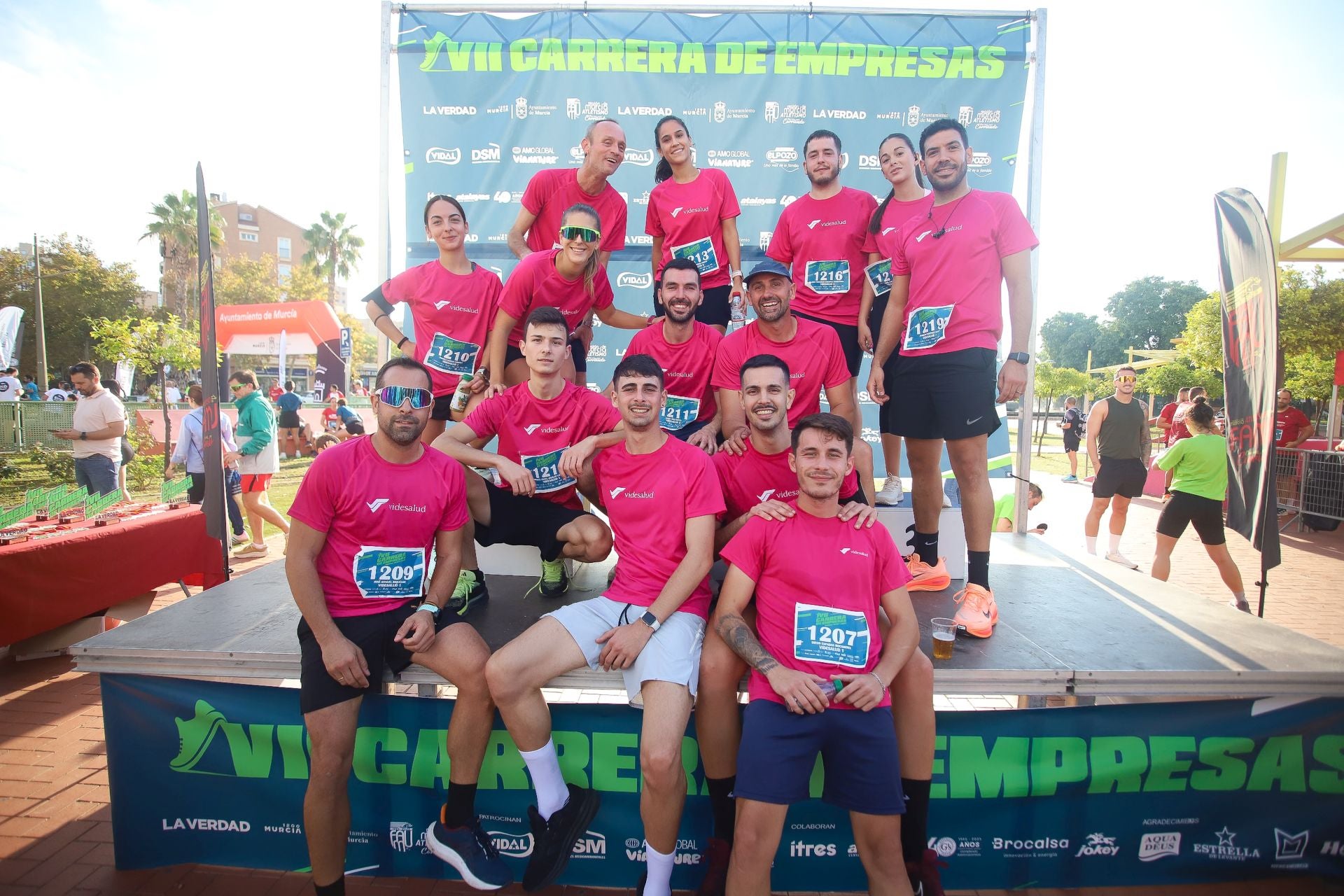 En imágenes, la VII Carrera de Empresas en Murcia