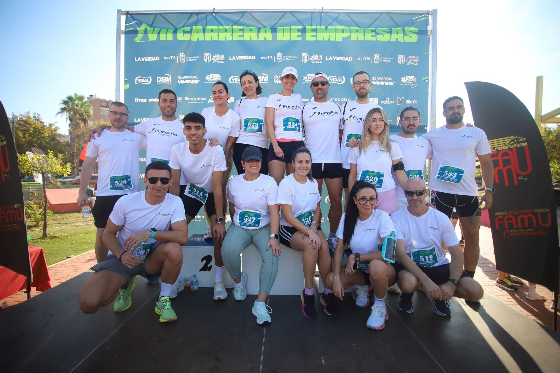 En imágenes, la VII Carrera de Empresas en Murcia