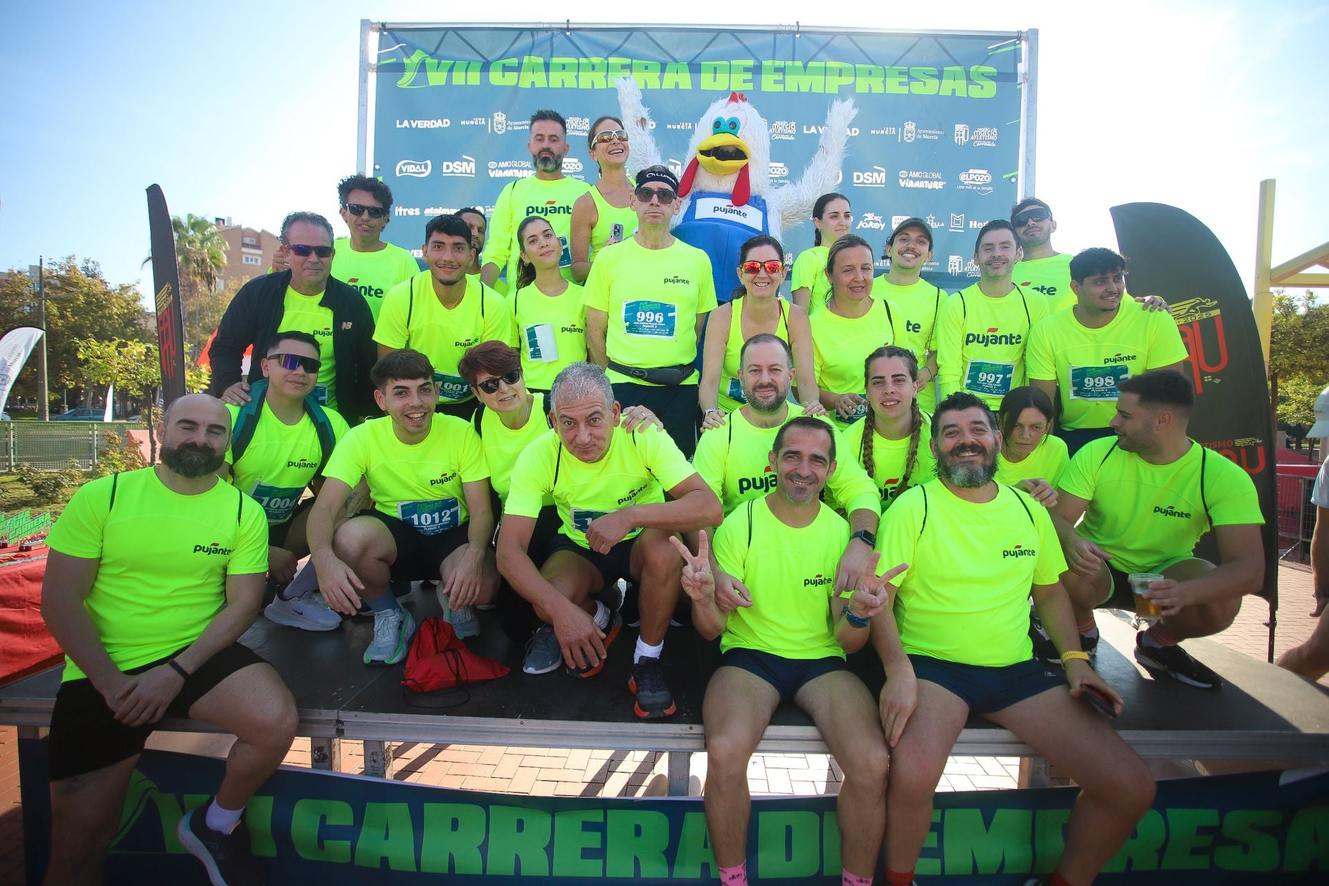 En imágenes, la VII Carrera de Empresas en Murcia