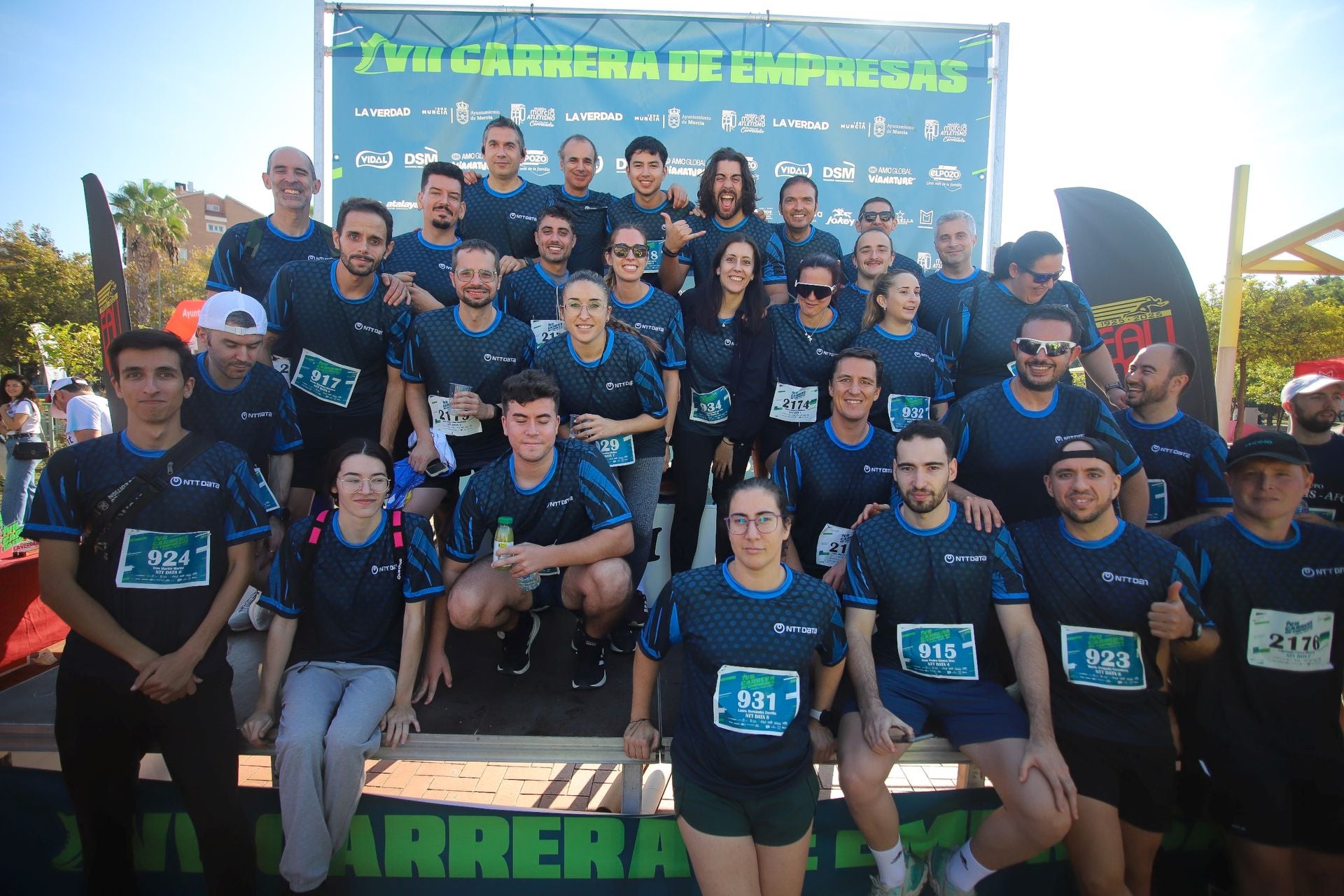 En imágenes, la VII Carrera de Empresas en Murcia