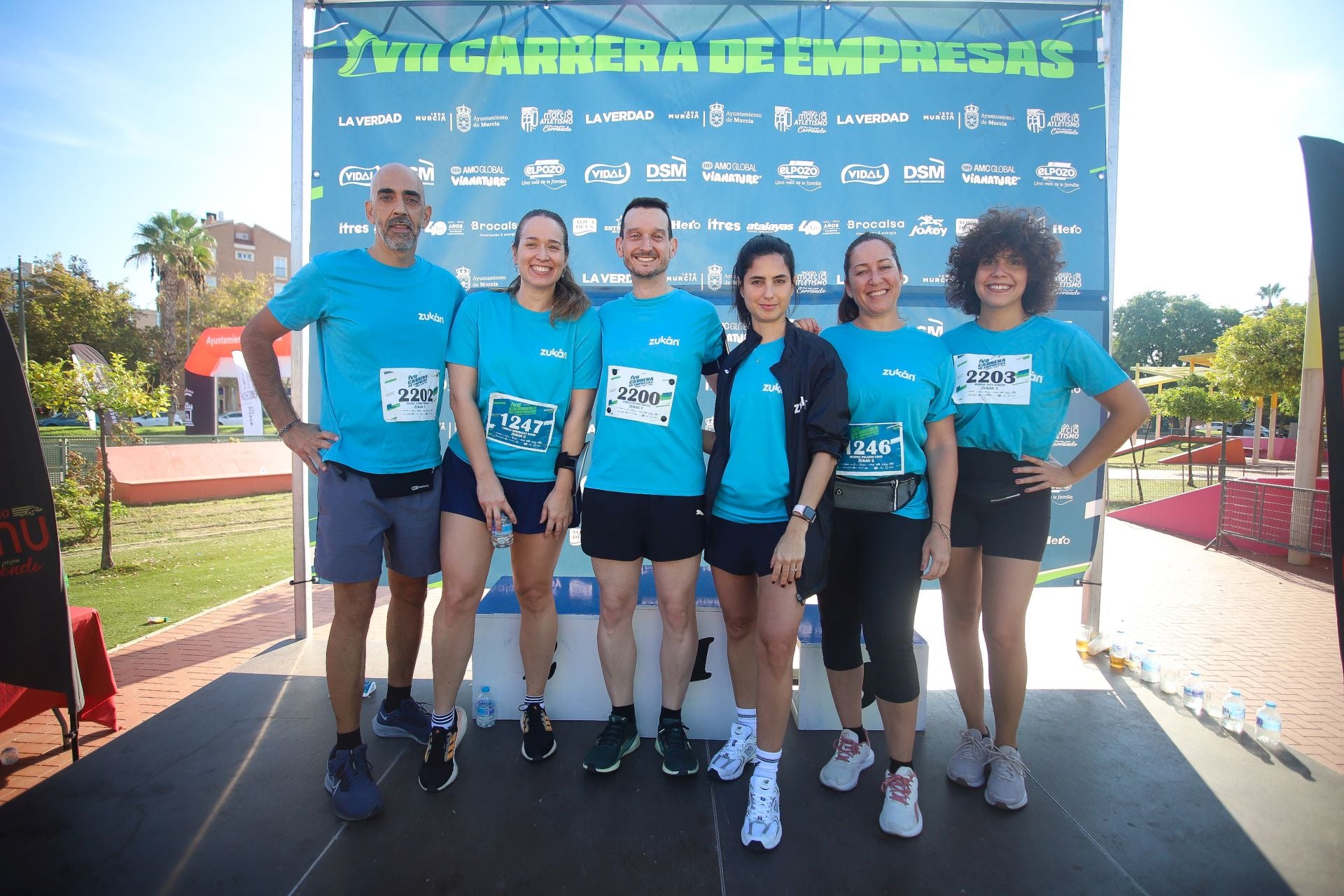 En imágenes, la VII Carrera de Empresas en Murcia