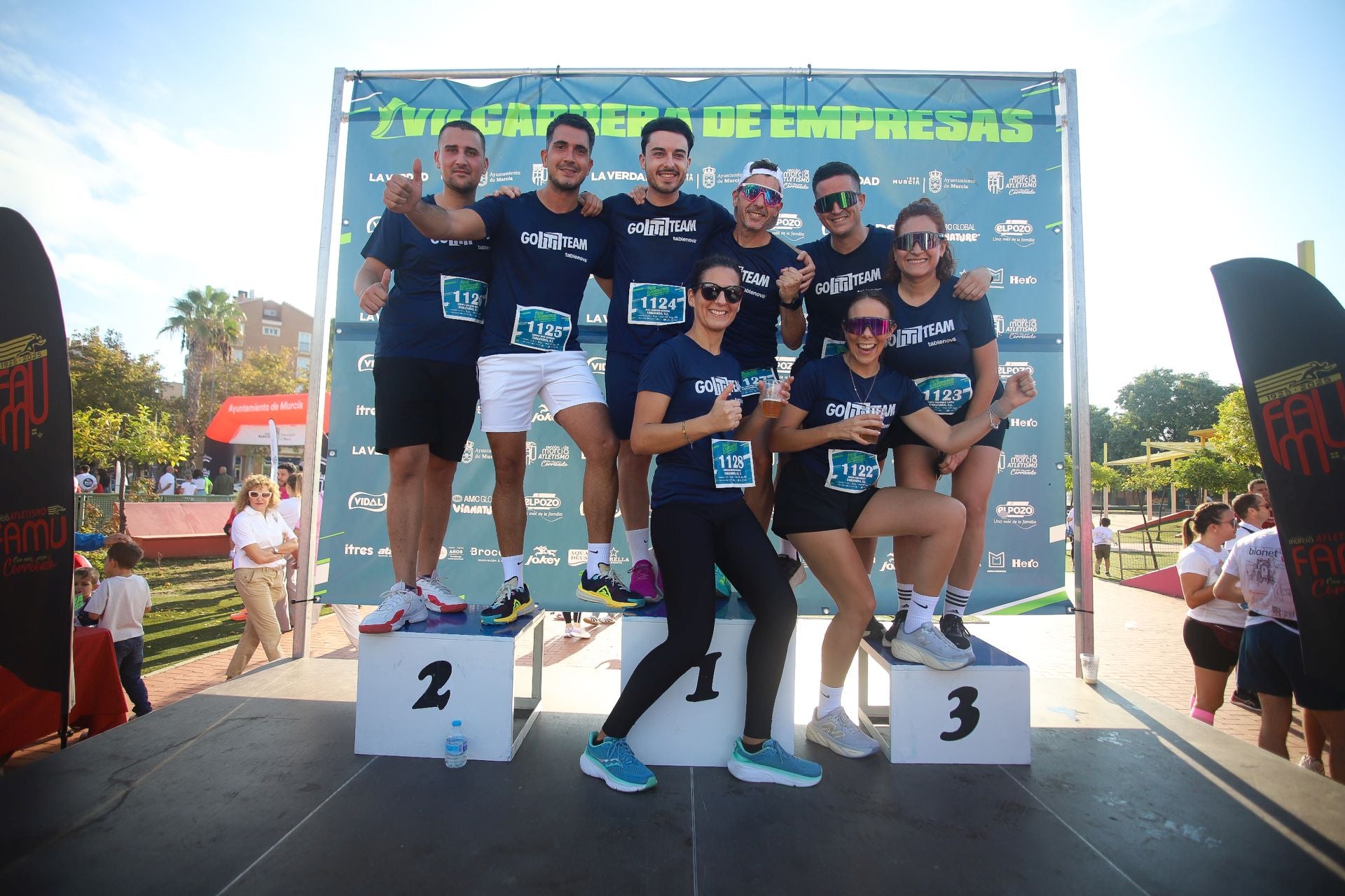 En imágenes, la VII Carrera de Empresas en Murcia