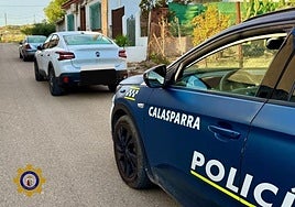 Uno de los vehículos recuperados.