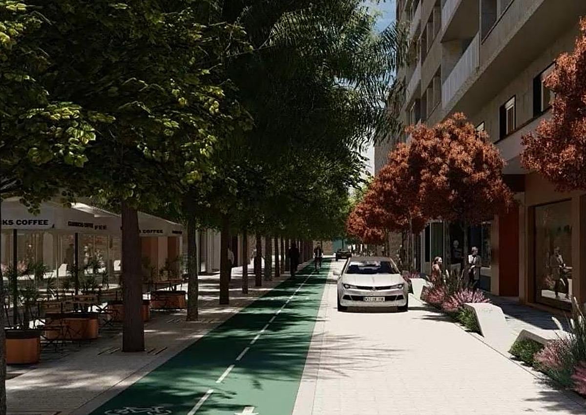 Imagen secundaria 1 - Recreaciones de los entornos presentados por el Consistorio.