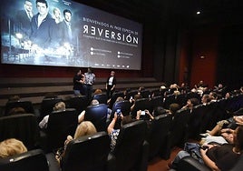 Preestreno de 'Reversión' en el cine Centrofama de Murcia, en imágenes