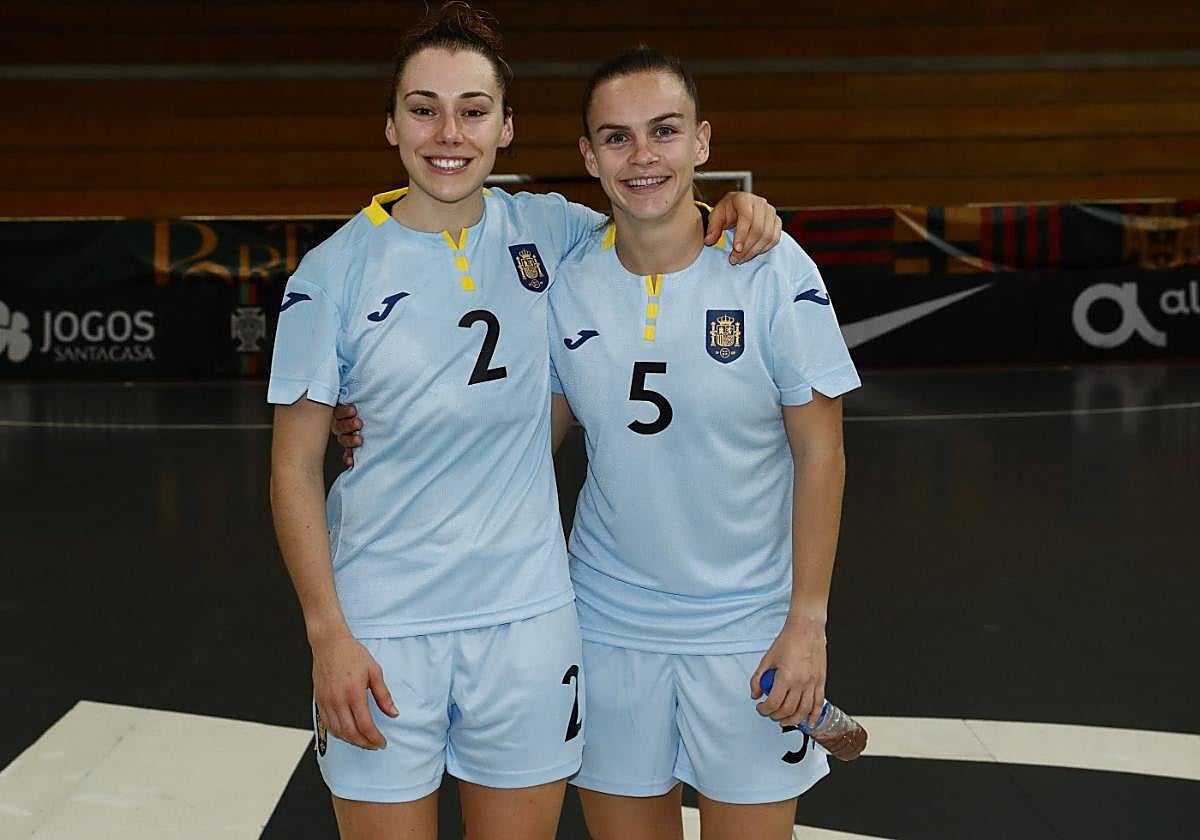 Noelia Montoro y Mayte Mateo, en una convocatoria anterior.