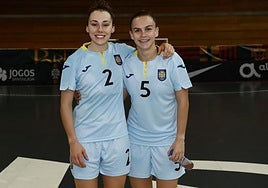 Noelia Montoro y Mayte Mateo, en una convocatoria anterior.