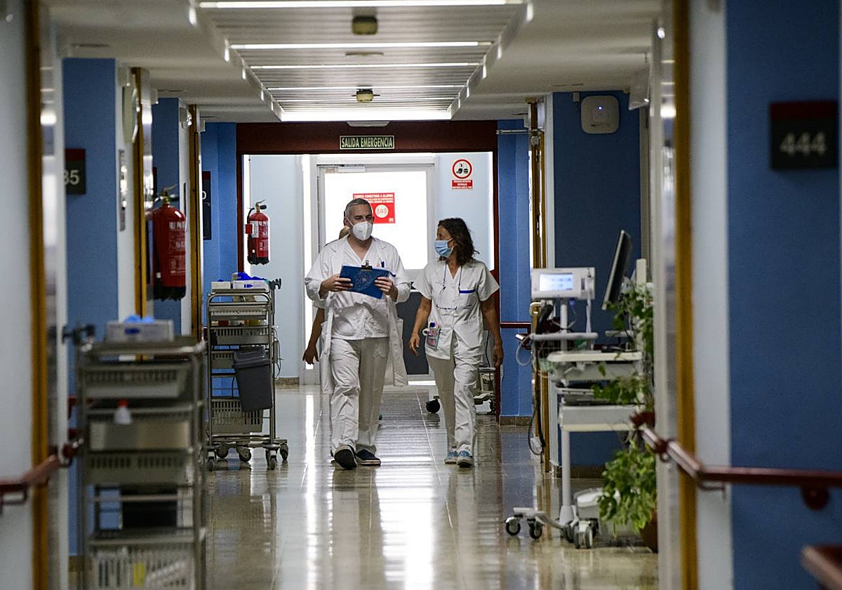 Profesionales en la Unidad de Ictus de La Arrixaca.