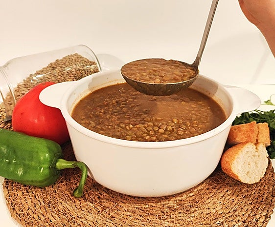 Las lentejas forman parte de platos propios de las cocinas tradicionales de la Región